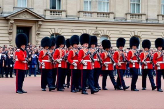 Changing of the Guard at Buckingham Palace